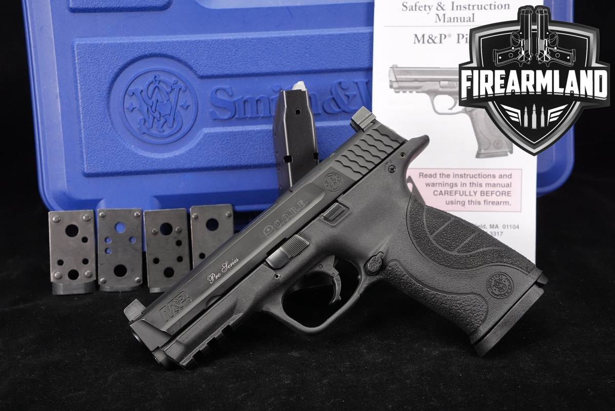 Smith & Wesson M&P9 Pro Series CORE S&W 9mm OR M&P-9 +2 MAGS & ORIG CASE