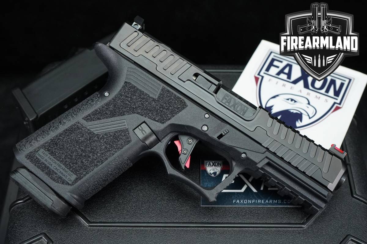 Faxon Firearms FX-19 Patriot Compact OR 9mm 4" G19 Pistol +ORIG CASE