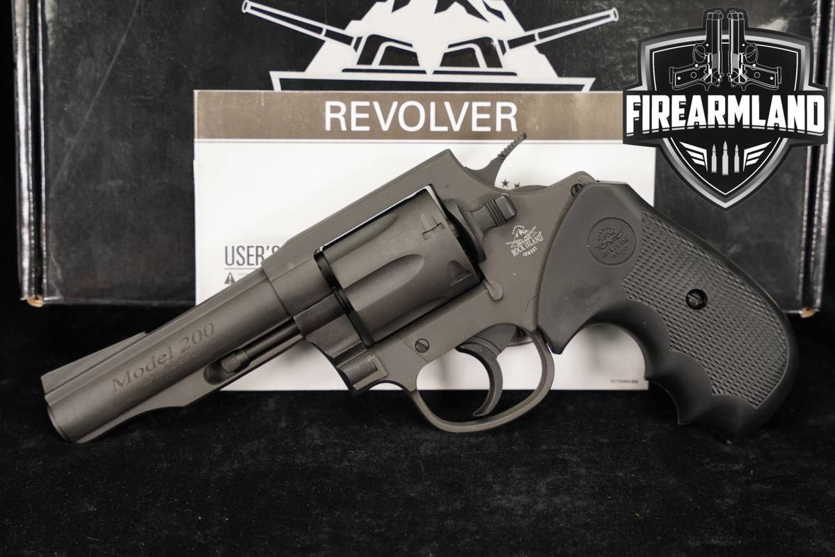 Rock Island Armory RIA M200 38 Special 4" Parkerized M-200 +ORIG BOX