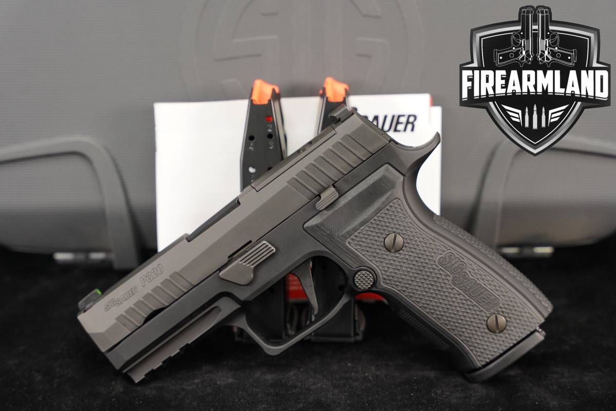 Sig Sauer P320 AXG Carry 9mm 3.9" Optics-Ready P-320 +3 MAGS & ORIG CASE