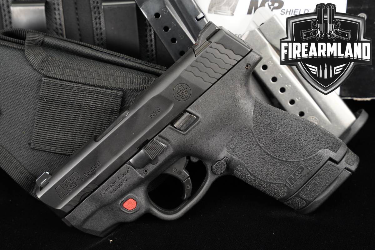 Smith & Wesson M&P 9 Shield M2.0 Integrated CT Red Laser NTS S&W M&P9