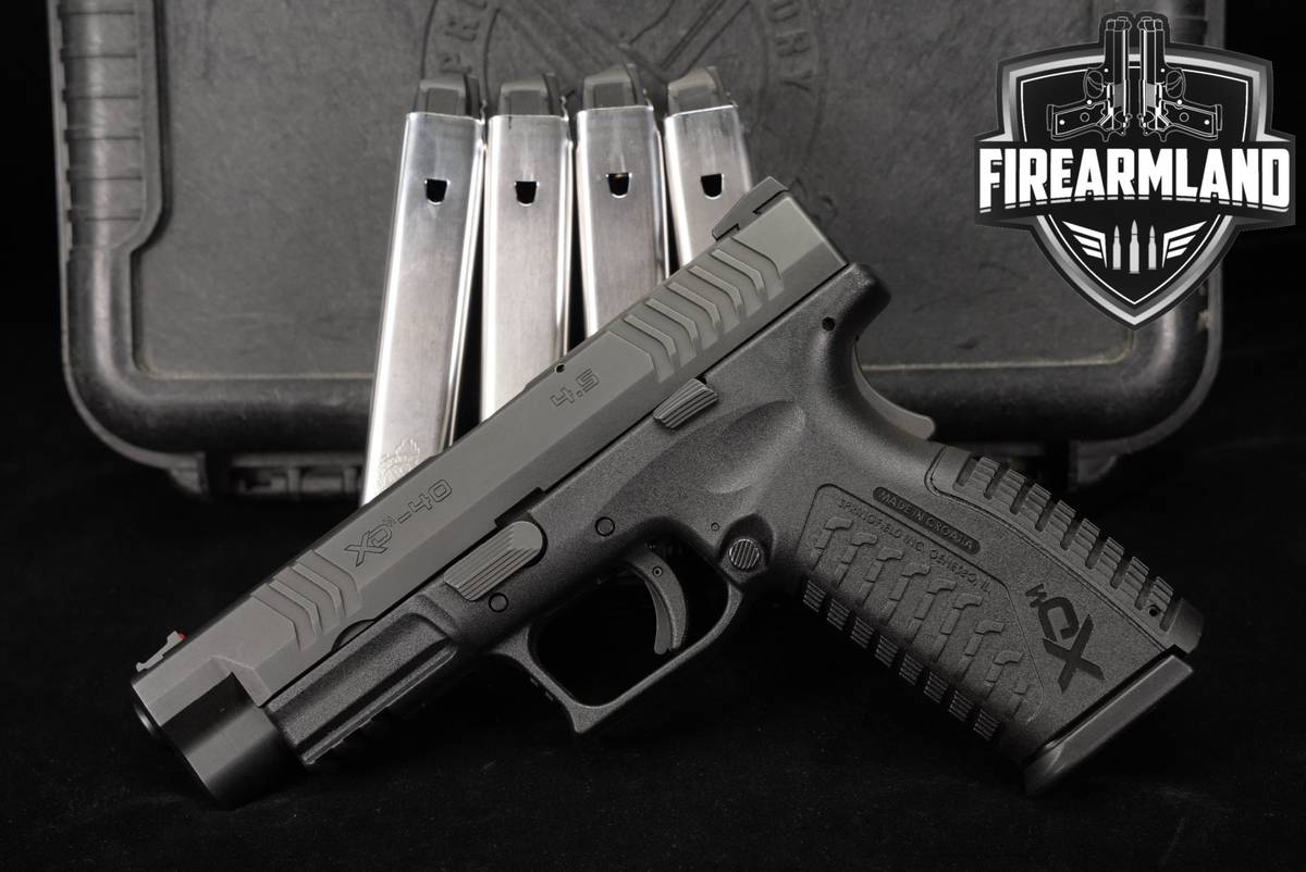 Springfield Armory XDm 40 S&W 4.5 XDM40 XD-M +5 MAGS & ORIG CASE