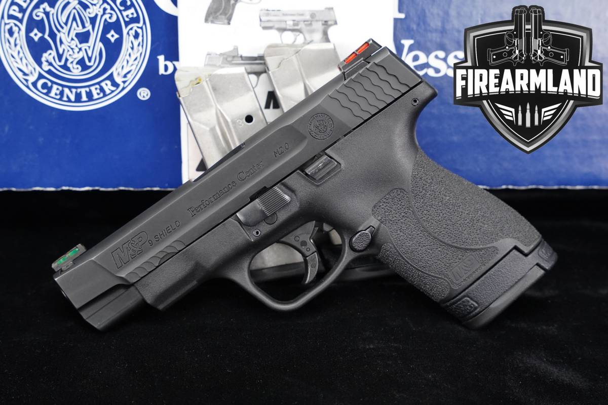 Smith & Wesson S&W Performance Center M&P 9 Shield M2.0 4" 9mm +3 MAGS