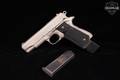 1982 Colt Combat Commander Series 70 .45 ACP Satin Nickel in Good Condition Image 2