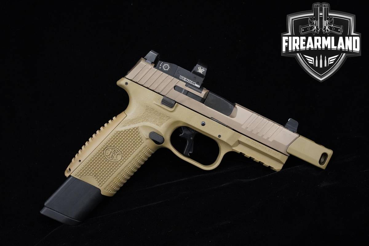 FN Model 509 Tactical 9mm FDE FN 509 509T +3 MAGS, ORIG CASE & HOLSTER
