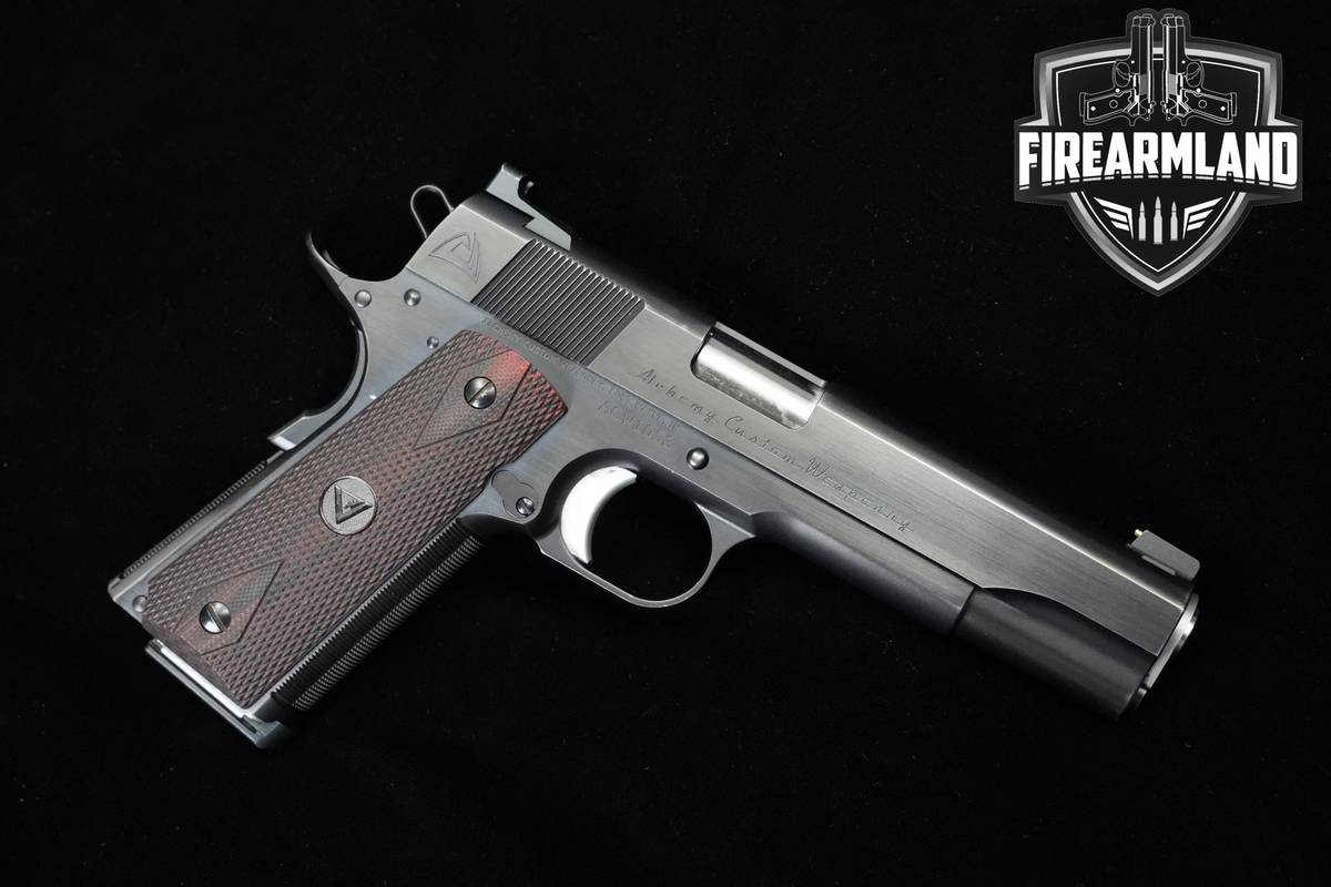 Alchemy Custom Weaponry Prime 45 ACP 1911 5" Blued Prime MATCH CUSTOM