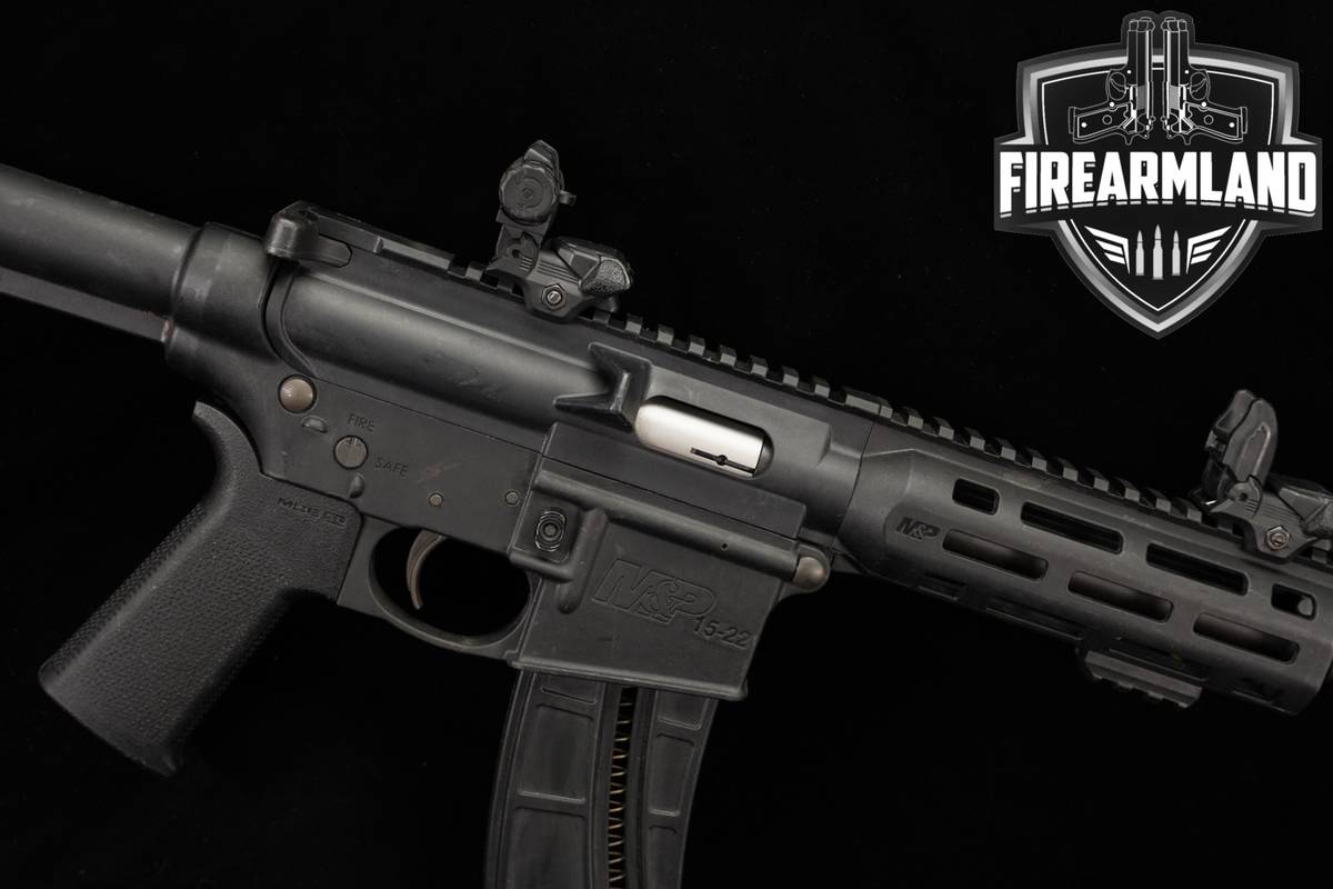Smith & Wesson M&P15-22P 22LR AR-15 AR15 S&W 8" M&P 1522 THREADED
