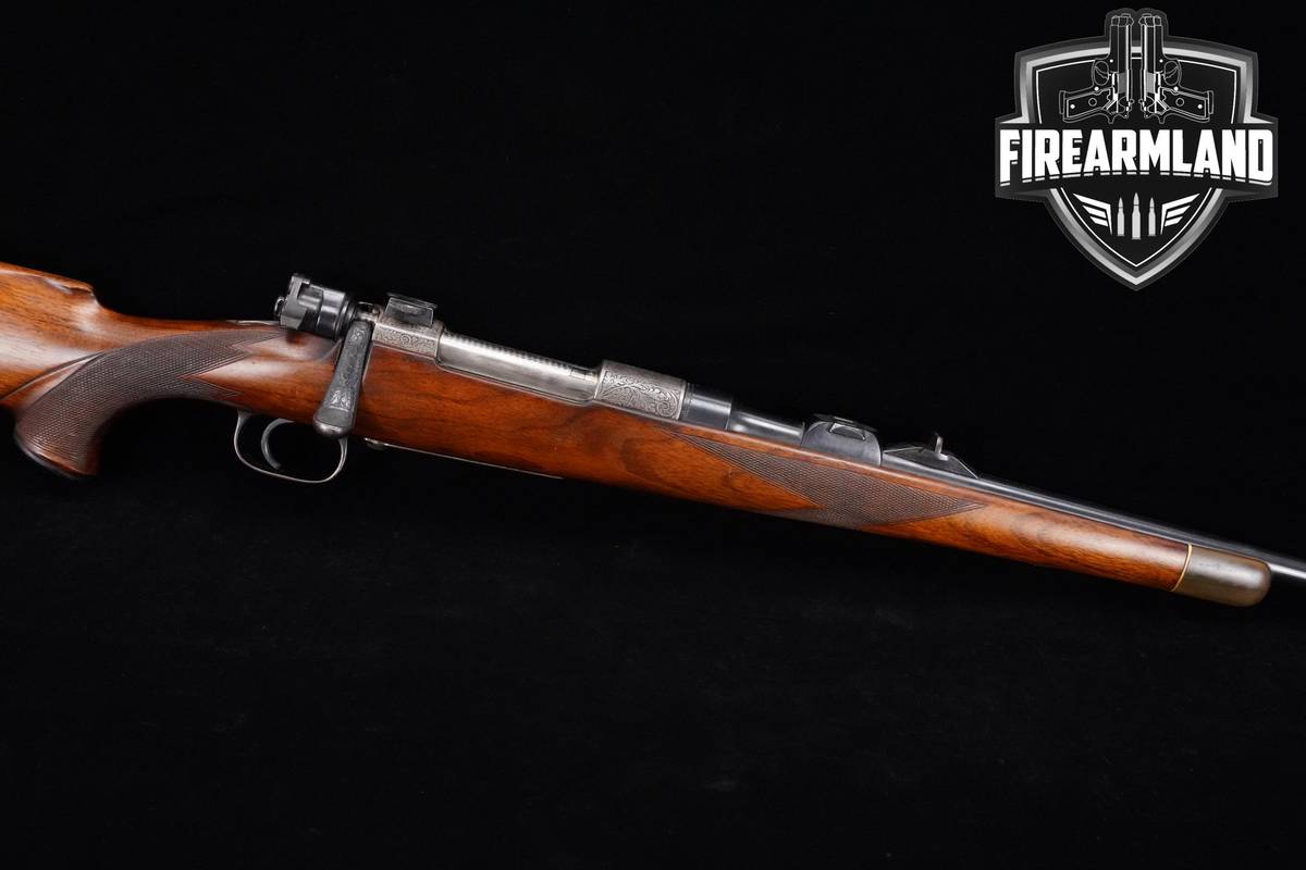 RARE Mahrholdt Mauser-98 Stutzen 220 Swift Mauser 24" Mauser FINE ENGRAVED