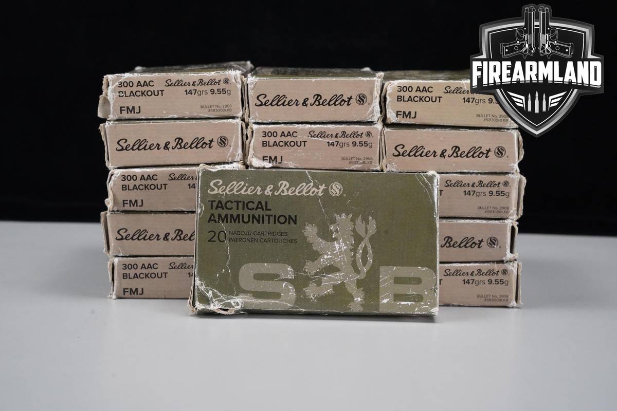 320 RDS! 300 Blackout Ammo BLK-AAC