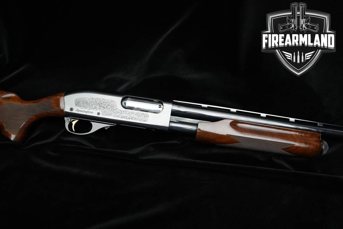 Remington Model 870 Wingmaster Classic Trap 12-Gauge 30" Blued 870 VENT RIB