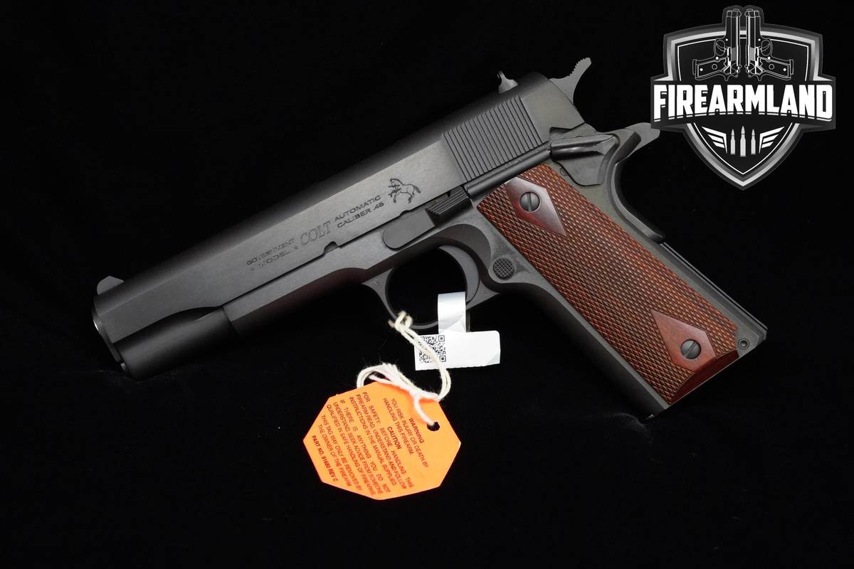Colt Government Model Classic 45 ACP 1911 Blued 5" Colt-Government 1911C