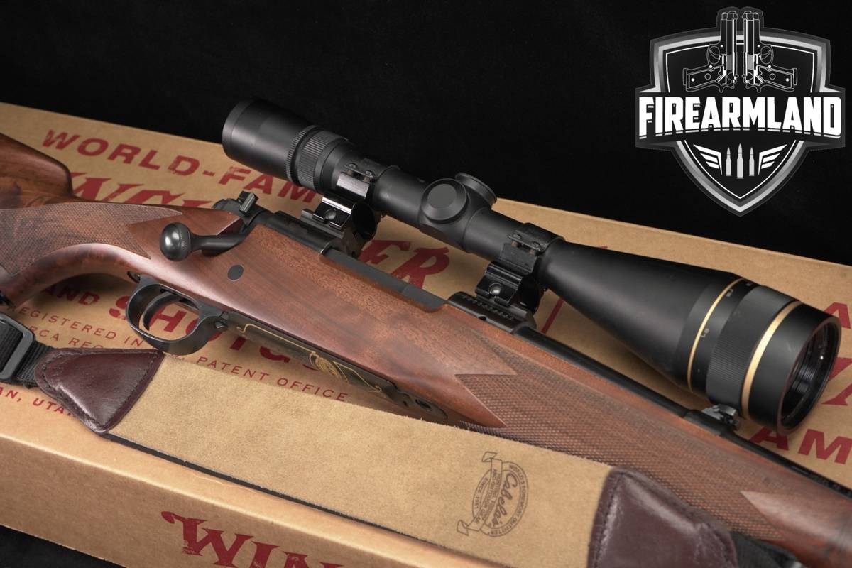 LIMITED Winchester Model 70 Sporter Cabela's 50th Anniversary LEUPOLD SCOPE