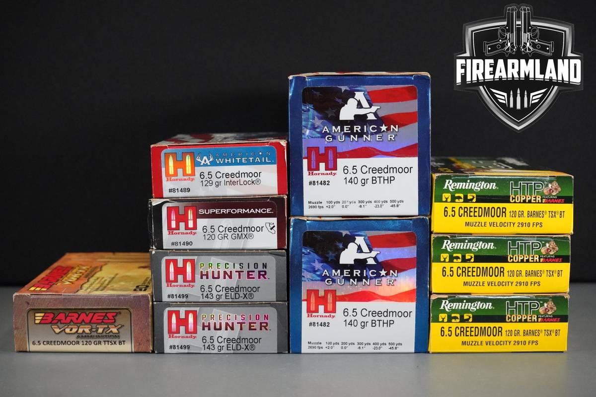 6.5 Creedmoor Ammo 6.5-Creedmoor Ammunition 260 ROUNDS