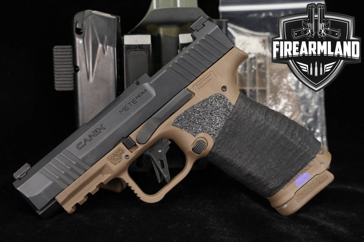 Canik METE MC9LS 9mm Optics-Ready Two-Tone FDE MC9-LS +2 MAGS & HOLSTER