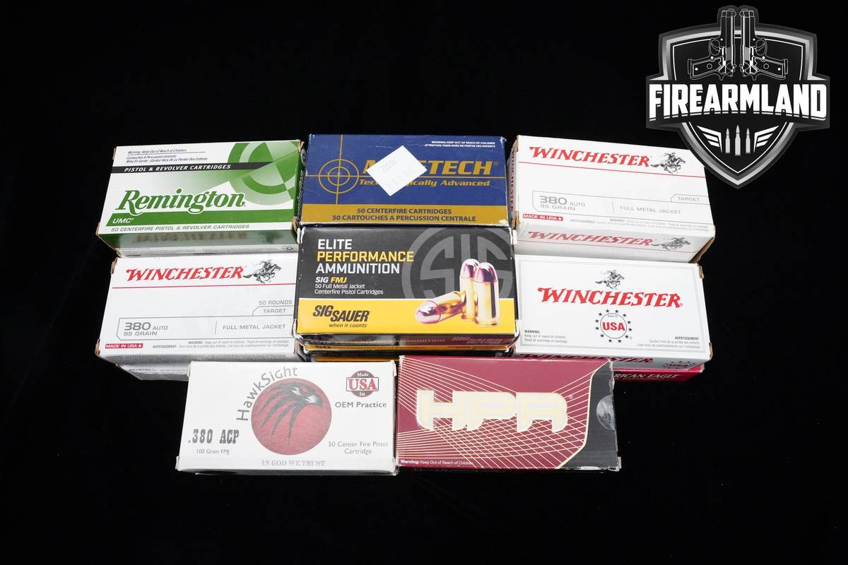 Assorted 380 ACP Ammo 380-ACP 1000rds