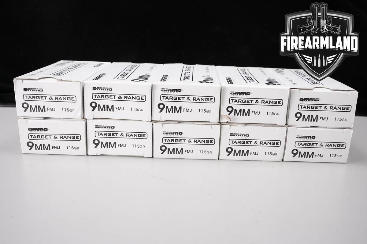 500 RDS! 9mm Ammo 9-mm