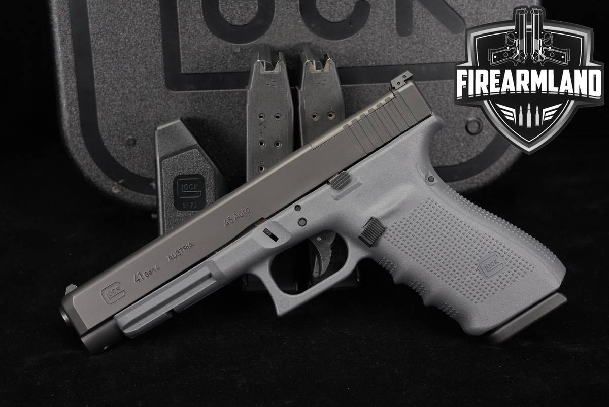 Glock 41 Gen4 MOS G41 Gen 4 45 ACP 5.31 Long-Slide +3 MAGS & ORIG CASE