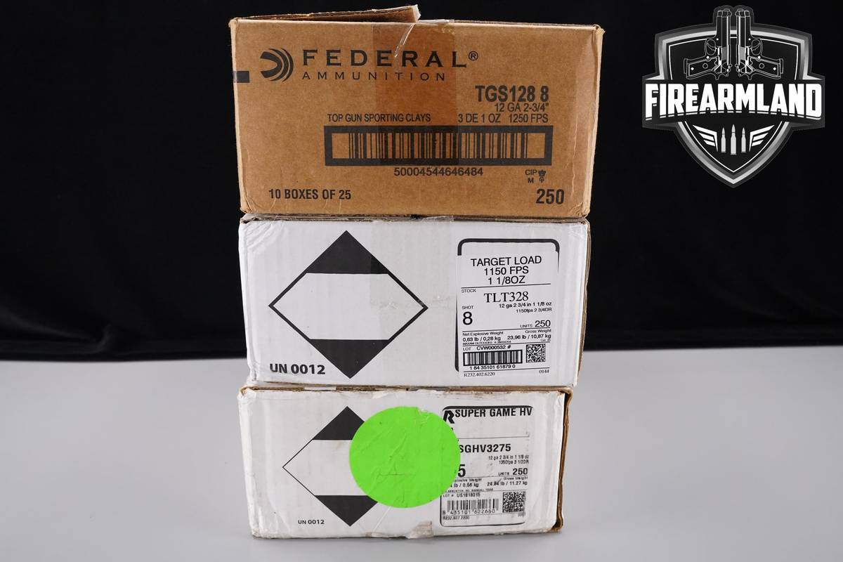 750 RDS! 12 Gauge Bird Shot Ammo 12 Ga