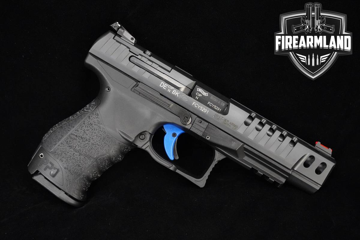 Walther Q5 Match 9mm 5" Walther +3 MAGS & ORIG CASE
