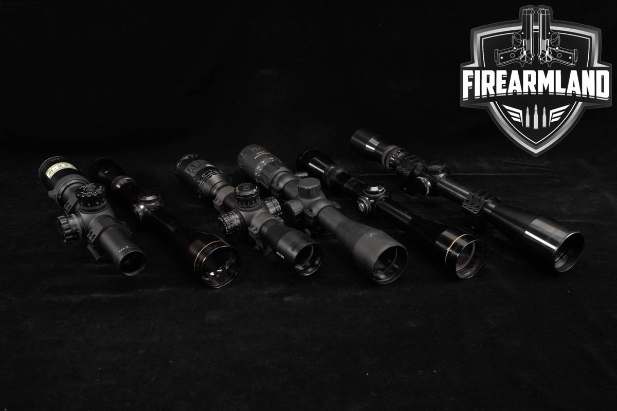 SIX SCOPE LOT 6 Pack Weaver Sig Sauer Bushnell Nikon Leupold Scopes