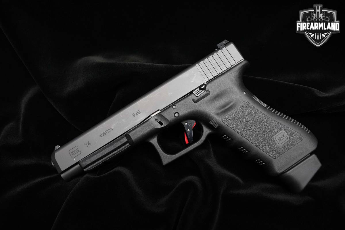 TIMNEY ALPHA TRIGGER Glock Competition 34 Gen3 9 mm Glock Long Slide 34 9mm