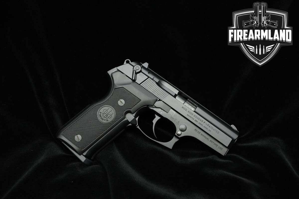 Beretta 8000 Cougar F 9mm 3.6" Black Bruniton Beretta +2 MAGS & ORIG CASE