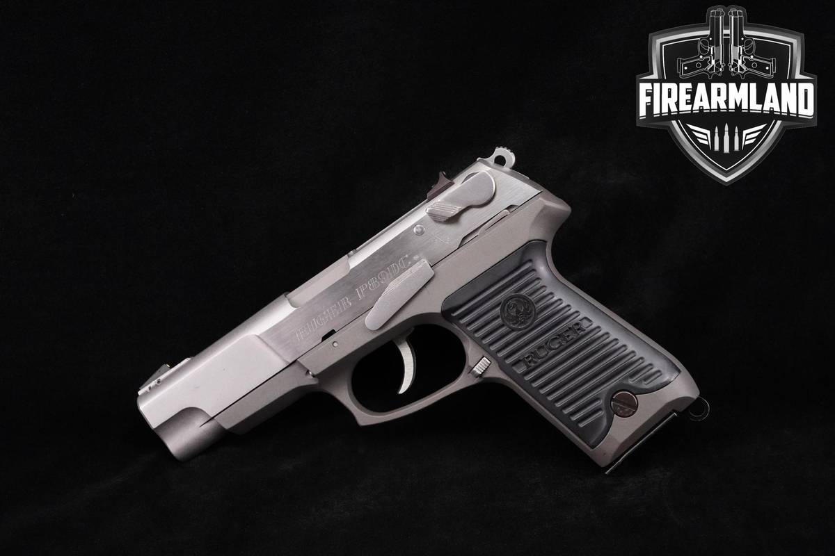Ruger P89 9mm 4.5" Stainless P-89 P89DC +2 MAGS & ORIG CASE