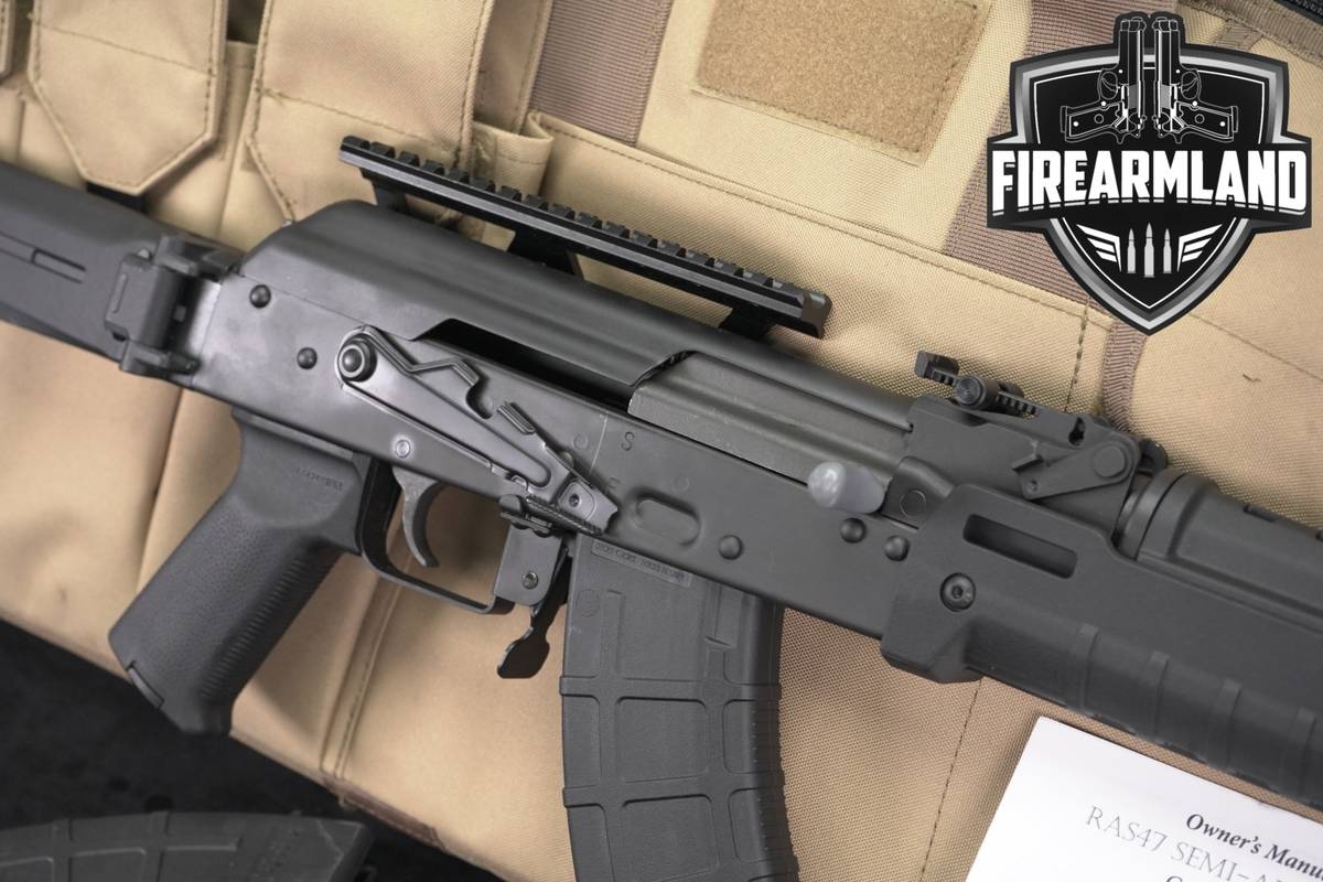 Century Arms CAI RAS47 7.62x39 AKM AK 16.5 Red Army Standard +3 MAGS, CASE