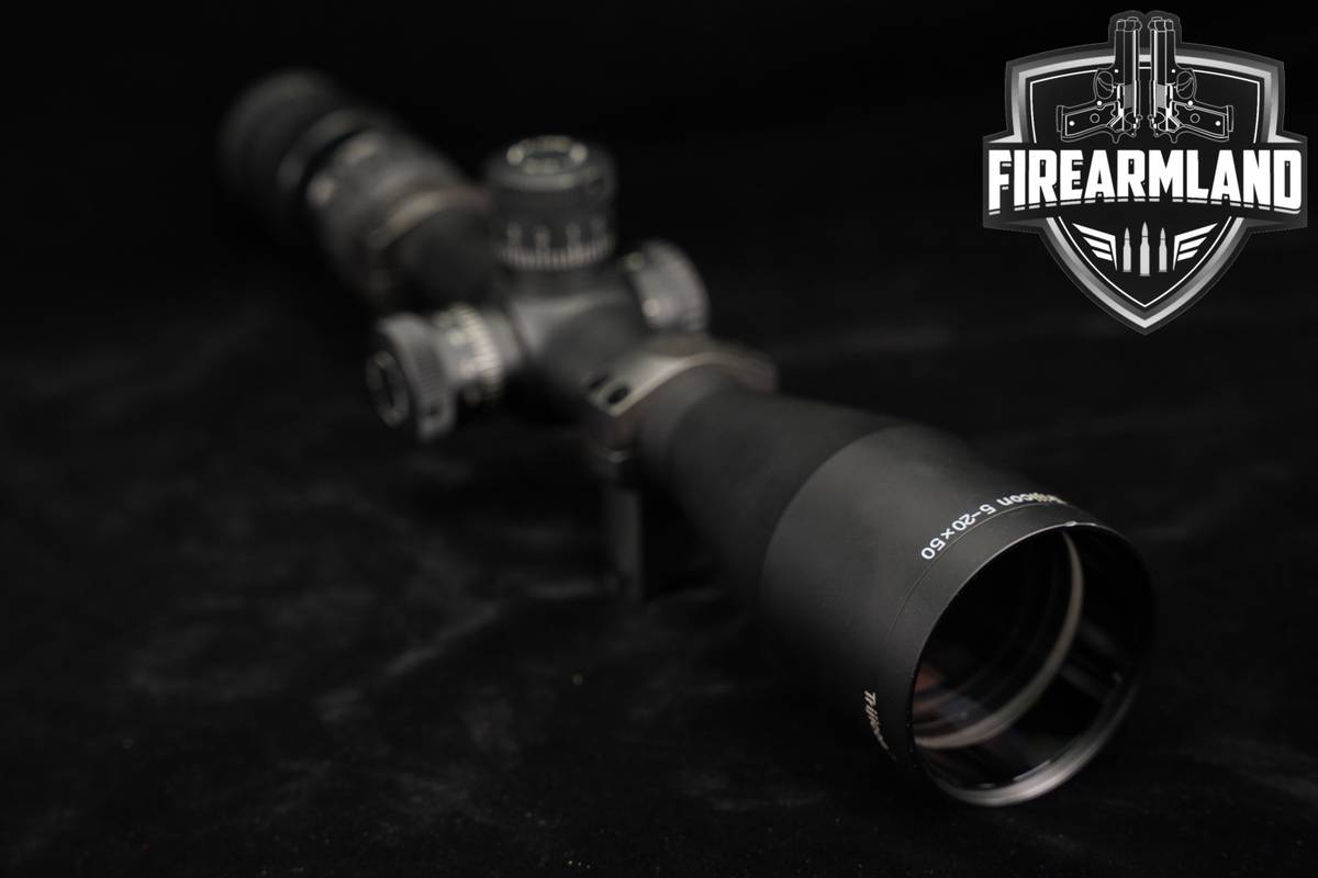 Trijicon AccuPoint 5-20x50mm SFP MOA Mil-Dot Crosshair W/ Green Reticle