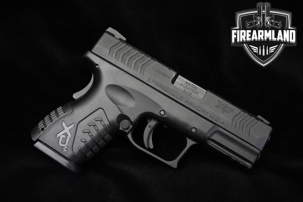 Springfield Armory XDM-9 Compact 3.8 9mm 3.8" XDM-9 XDM9 XD9 XD-9 ORIG CASE