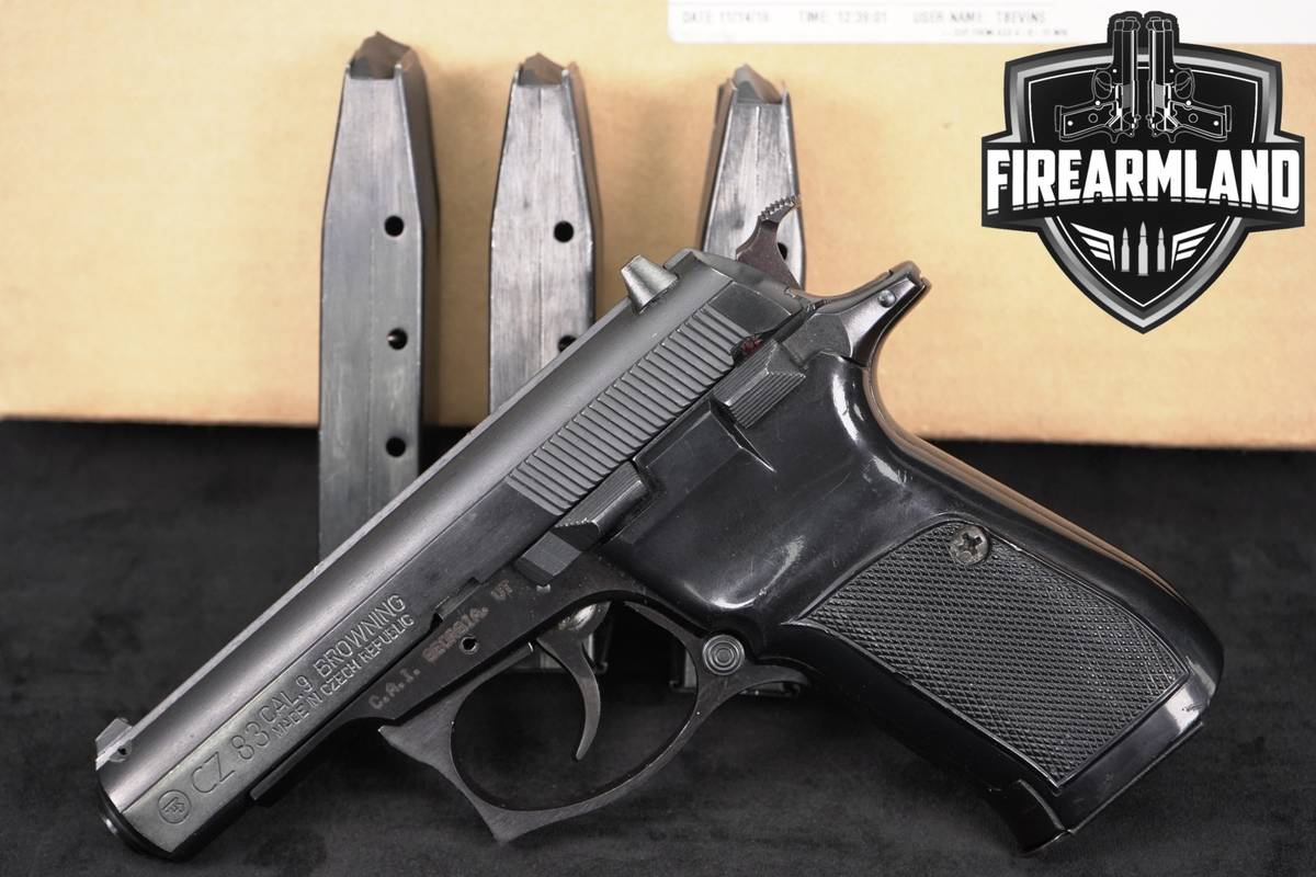 CZ 83 380 ACP 3.8" CZ83 +4 MAGS & BOX