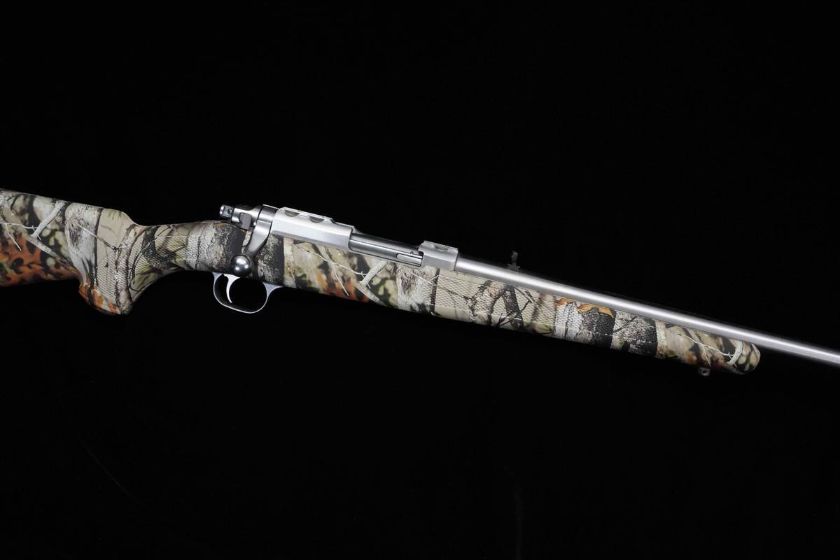 Ruger M77/44 Stainless 44 Magnum 18.5" Stainless Steel Ruger-M77/44 +3 MAGS