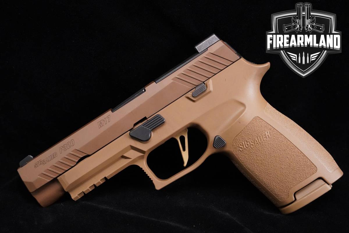 2021-2022 Sig Sauer P320 M17 9mm 4.7" Coyote PVD M 17 +3 MAGS