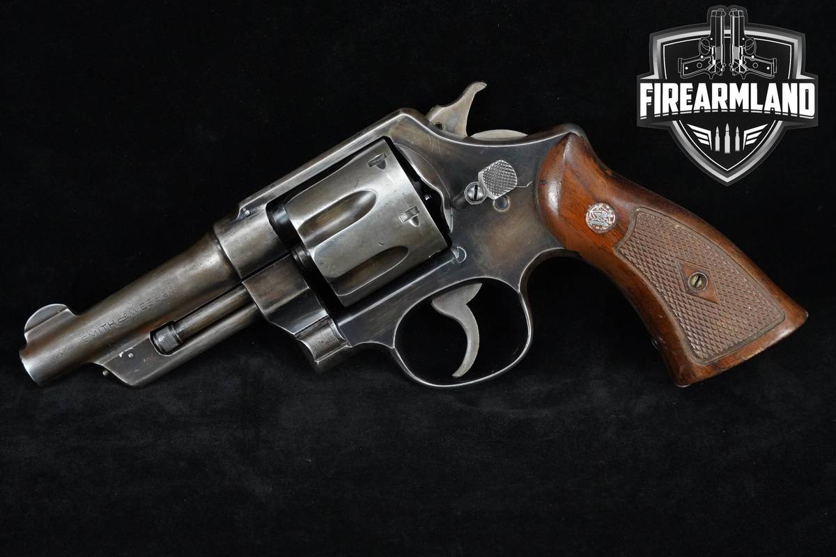 1947 Smith & Wesson (S&W) .38/44 Heavy Duty Post-War 38 Special 4" S&W