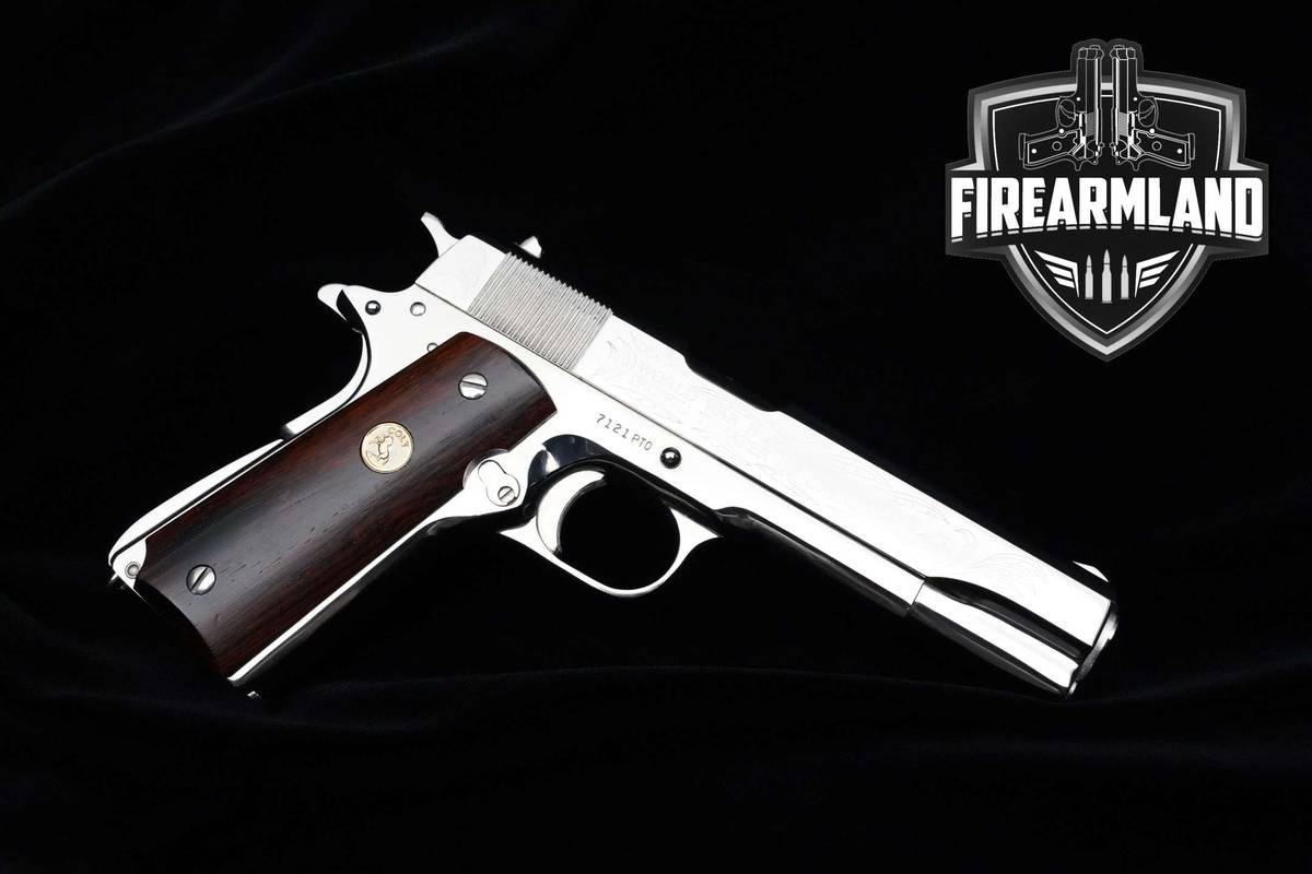ORIG CASE Colt 1911A1 Gov't WWII Commemorative Asia Pacific Theater 45 ACP