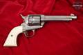 1875 Colt Single Action Army 1st Generation; Artillery Model; U.S.-Marked .45 Colt Stainless in Good Condition Image 4