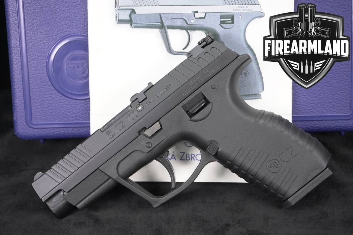 CZ 100 9mm 3.9" CZ100 FIRST POLYMER +ORIG CASE
