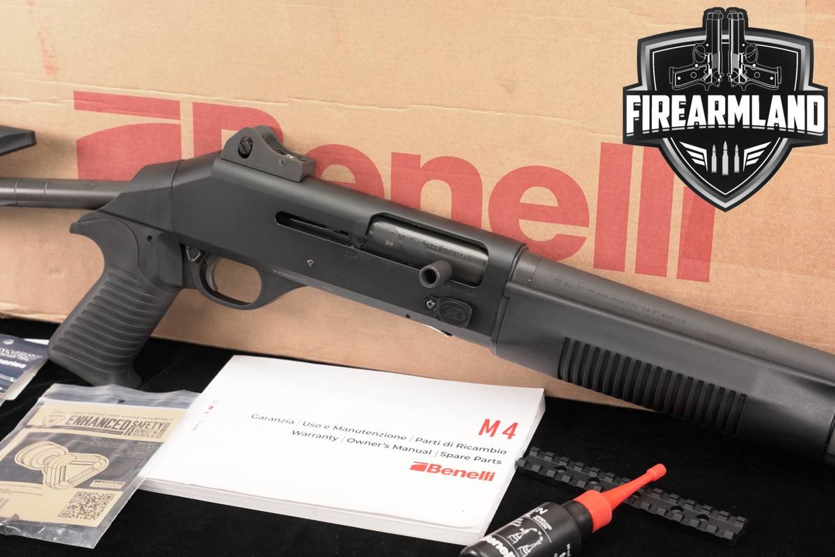 Benelli M4 Entry 12-Gauge 14" Black & Synthetic M1014 SBS M-4 +ORIG CASE