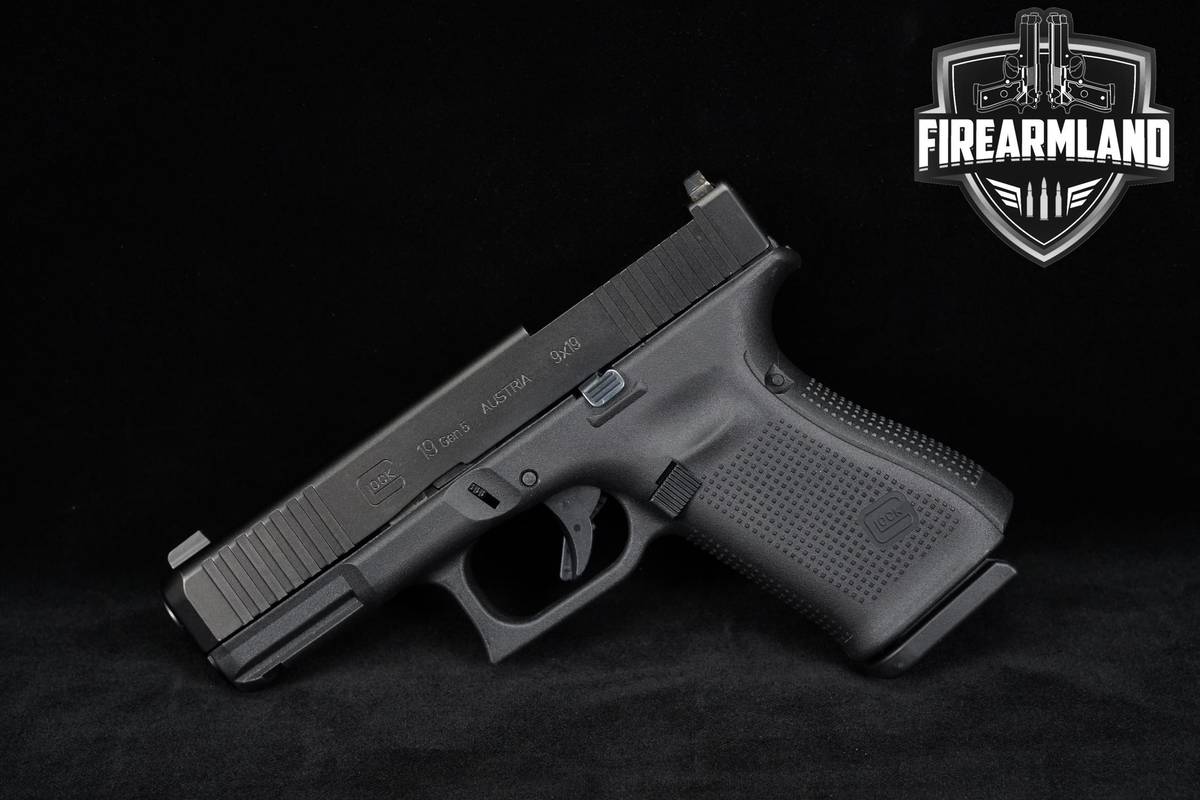 Glock 19 Gen5 MOS 9mm G19 Gen-5 +3 MAGS & ORIG CASE