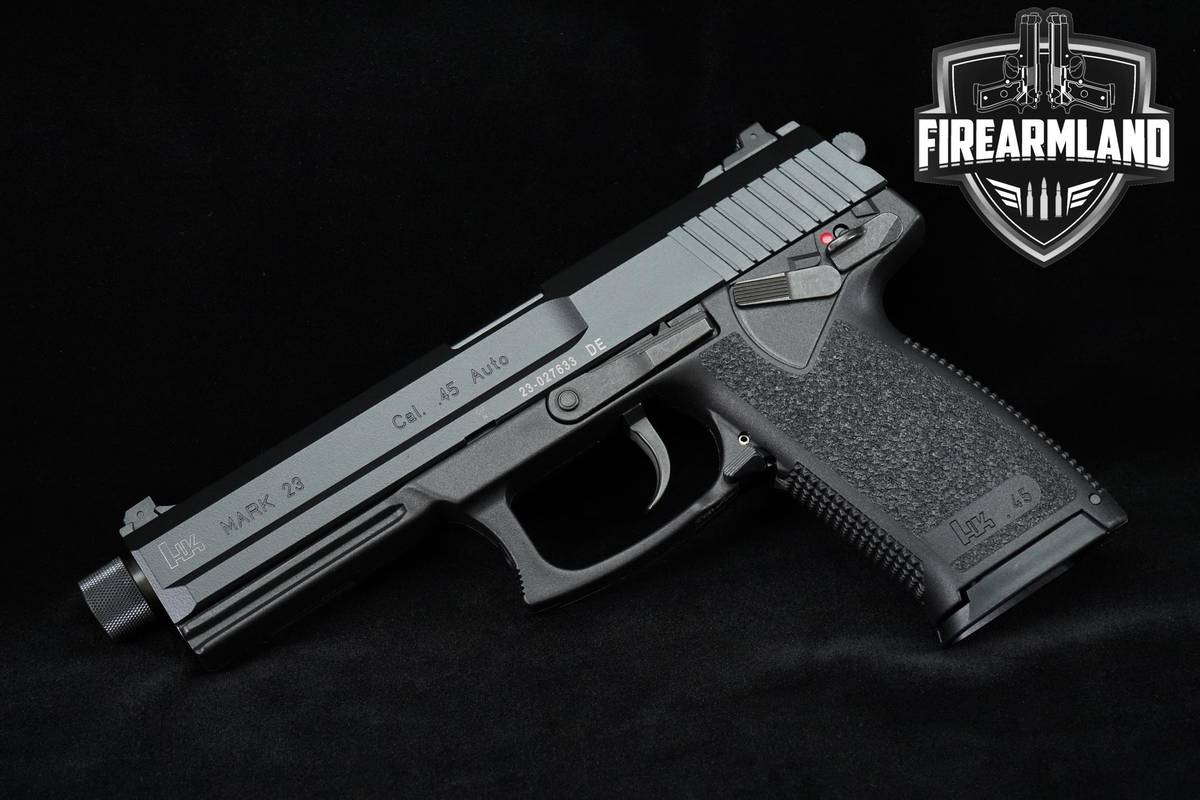 SOCOM! Heckler & Koch Mark 23 45-ACP 6" MK23 +2 MAGS & ORIG CASE