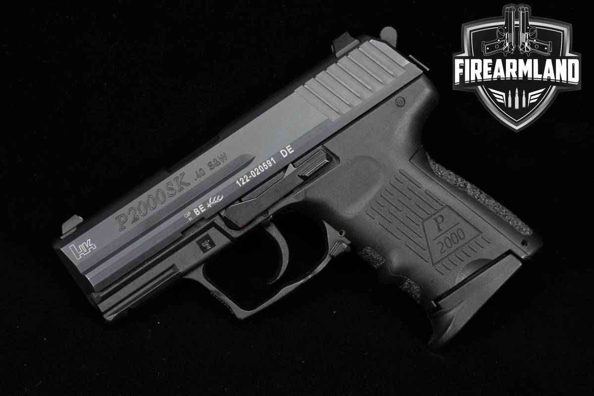 Heckler & Koch H&K P2000SK V3 40S&W 3.26" P2000-SK +5 MAGS & ORIG CASE