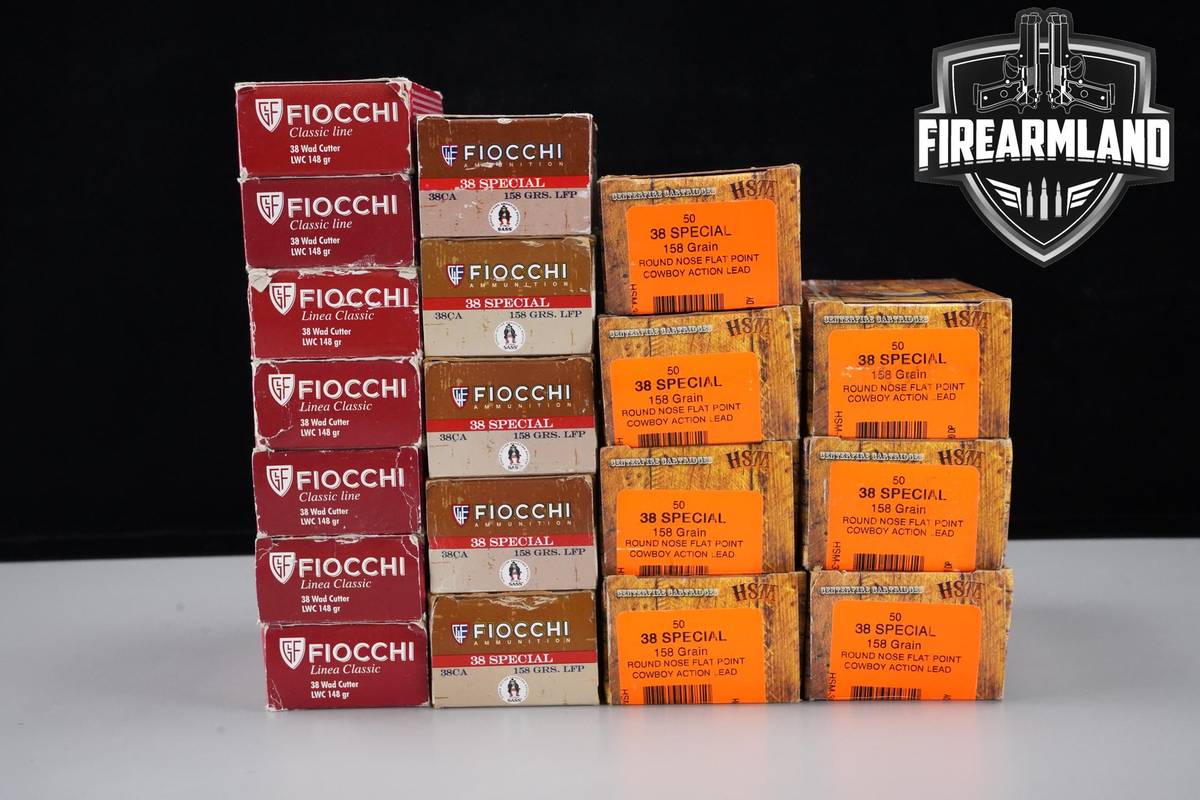 950 RDS! 38 Special Ammo 38Spl