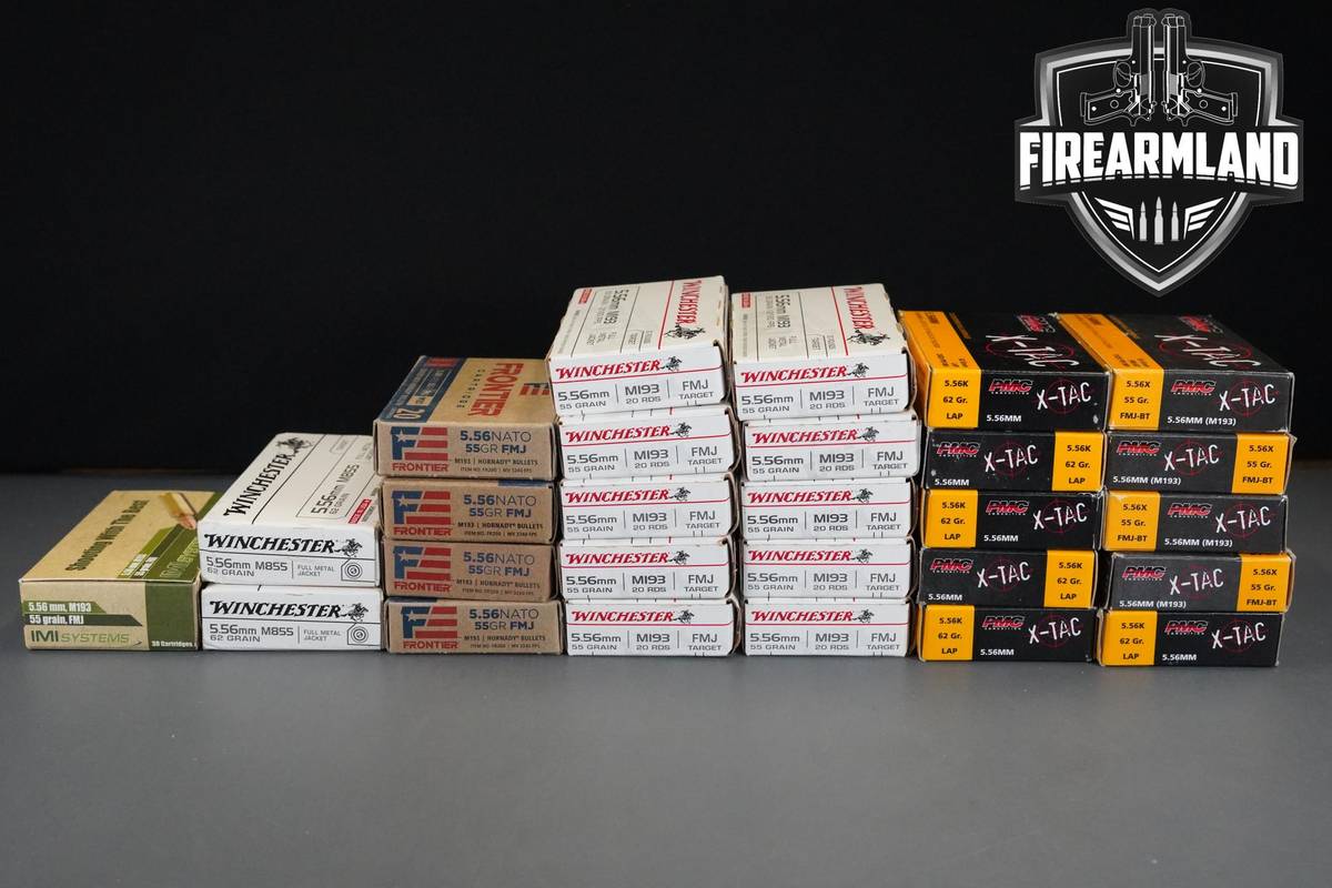 550 ROUNDS! 5.56 NATO Ammo 556 Ammunition
