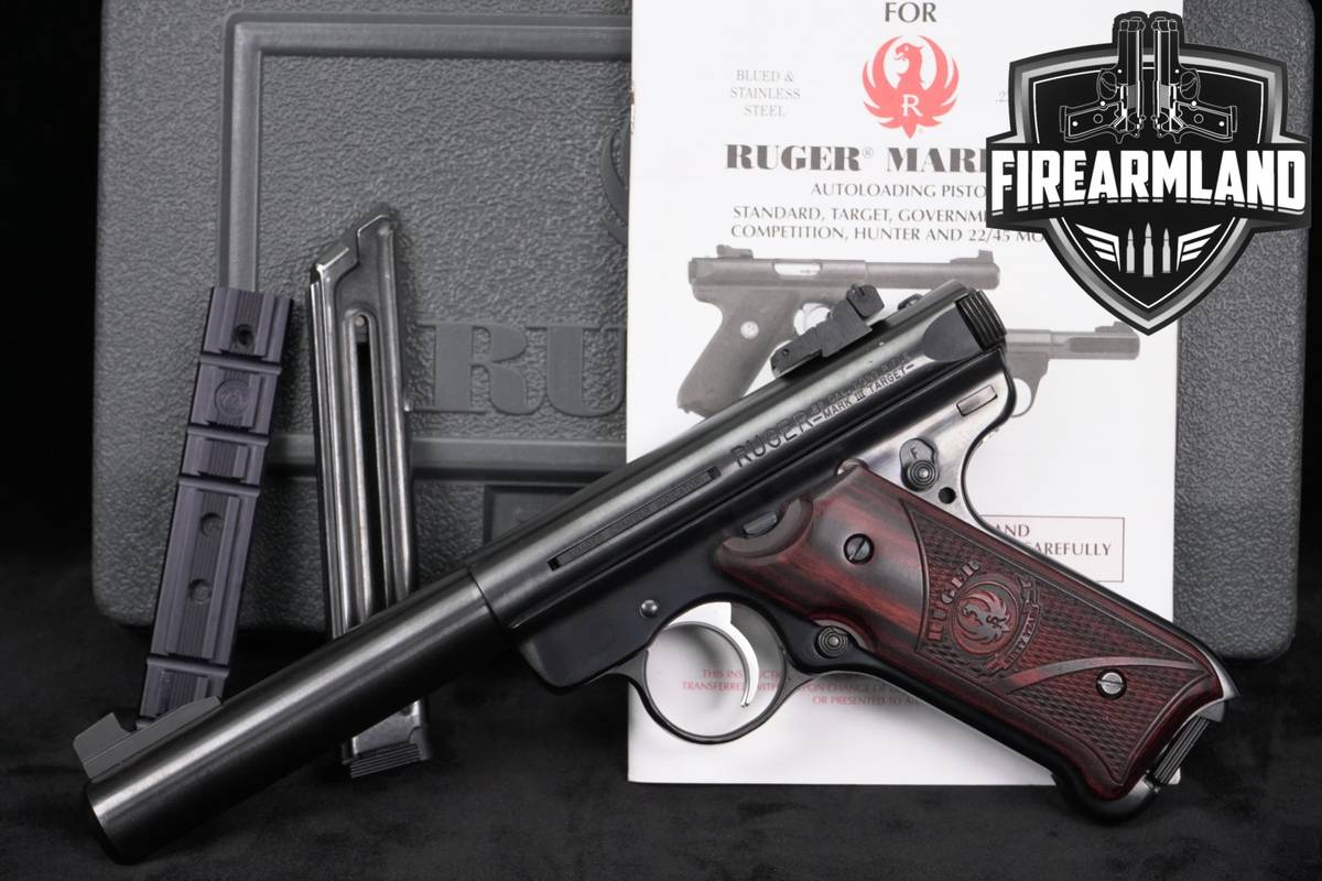 2009 Ruger Mark III Target 60th Anniversary Commemorative 5.5" 22LR MK-3