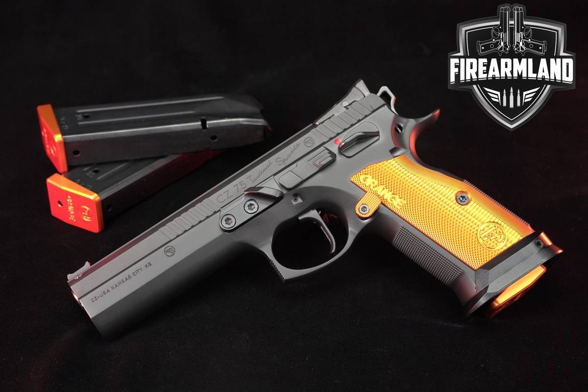 DISCONTINUED 2023 CZ 75 TACTICAL SPORT Orange (TSO) 9mm 5.23 +3 MAGS