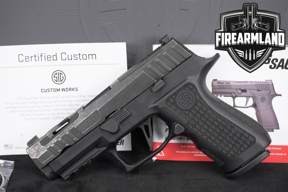 Sig Sauer P320 XCompact Spectre Custom Works 9mm Optics-Ready +ORIG CASE