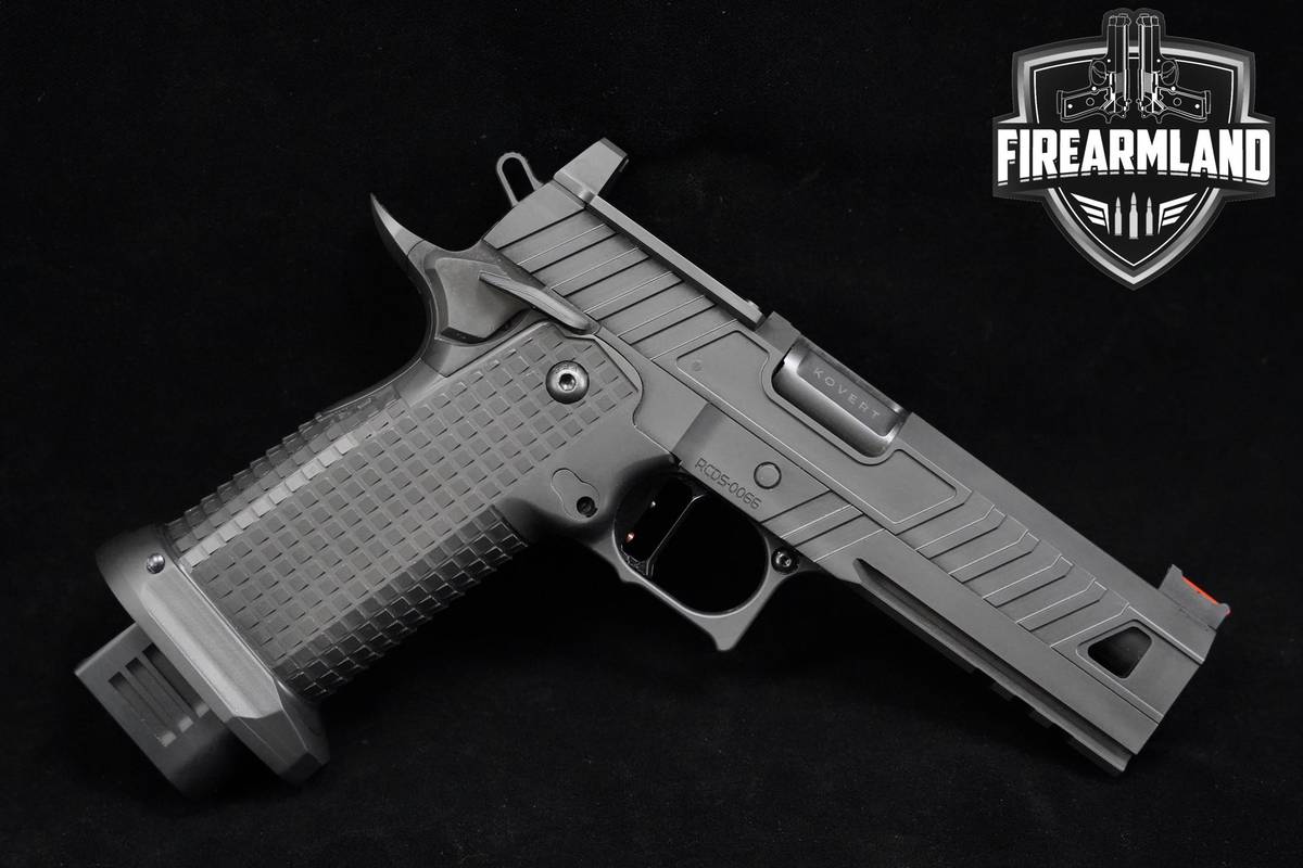 Kovert X RCD Ported 2011 9mm 4.6" Black DLC Kovert-X-RCD-2011 +2 MAGS