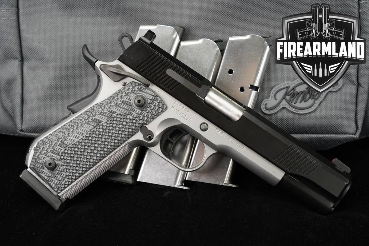 Kimber Custom Next Generation 1911 Optics-Ready 45 ACP +4 MAGS & ORIG BOX
