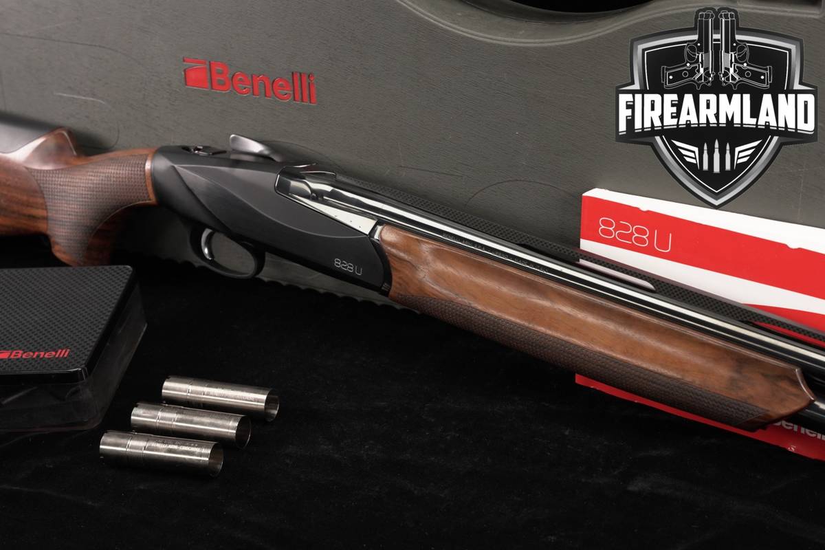 Benelli 828U Black 12-Gauge 28" 828-U +ORIG CASE