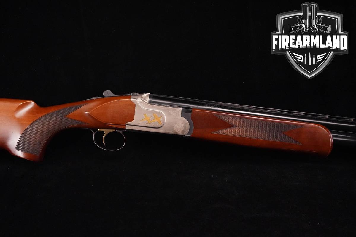 ENGRAVED & INLAYED Mossberg Silver Reserve Field 12-Gauge 28" O/U 3"